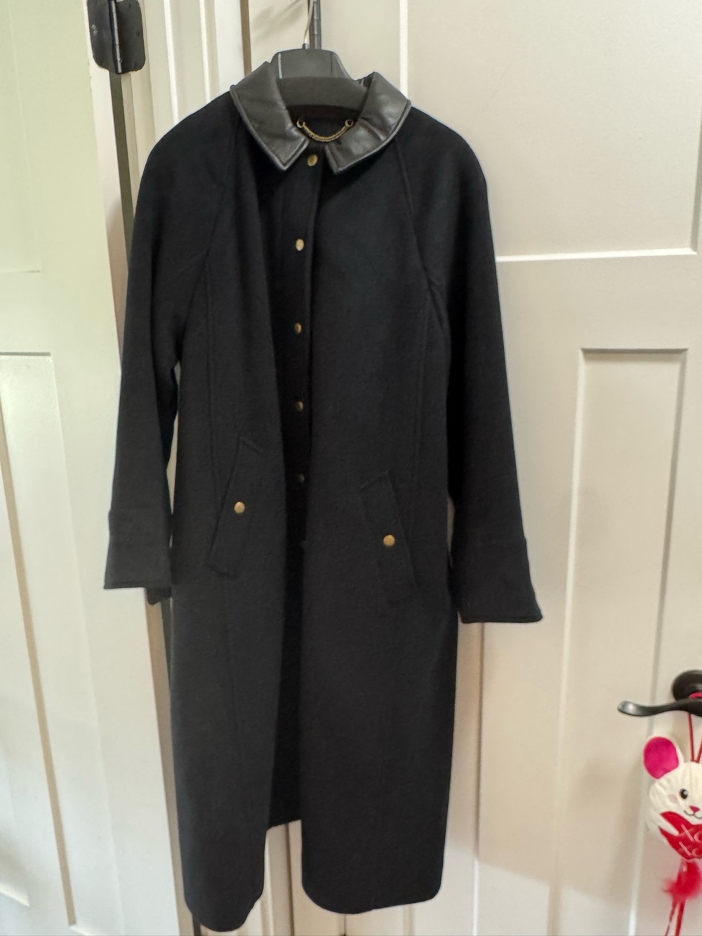 J.Crew Long Barn Jacket™ in drapey wool blend  NWT - Picture 3 of 15